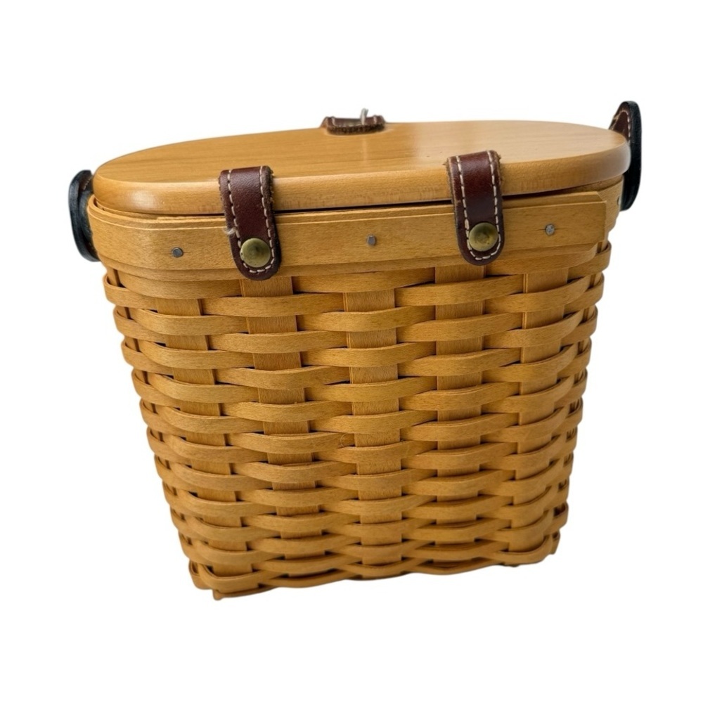 Longaberger CC 2000 Saddlebrook Country Estates L & S Purse Basket Mom/Daughter - Picture 7 of 16